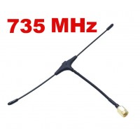 Антена управления для передатчика FPV дрона 735Mhz SMA диполь