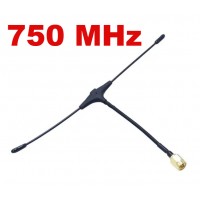 Aнтeнa управления для передатчика FPV дрона 750Mhz SMA диполь