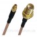 Пигтейл кабель антенный переходник MMCX to SMA - 10CM прямой pigtail