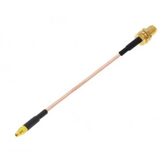 Пигтейл кабель антенный переходник MMCX to SMA - 10CM прямой pigtail