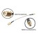 Пигтейл кабель антенный переходник MMCX to SMA - 10CM прямой pigtail