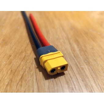 Кабель для батареї XT60 Female 12AWG