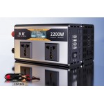 Інвертор перетворювач напруги 2200W 12V - 220V з РК дисплеєм (IPC2200M)