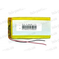 Батарея (аккумулятор) для GPS навигатора, планшета 1800мАч , Li-Pol 3.7В, 85*42*3.9 мм
