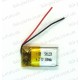 Батарея (аккумулятор) для видео регистратора, BlueTooth гарнитуры 100мАч , Li-Pol 3.7В, 20*12*5 мм
