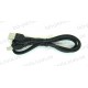 Кабель mini USB 100 см - длинный разъем