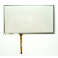 Тачскрин (сенсор) для GPS навигатора 6.2" 155X88 mm тип2