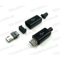 Разъем для планшета №29 micro USB черный