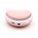Зеркало для макияжа с LED подсветкой, подогревом рук и Power Bank 4500Mah сердце розовое (MP-L4-P) УЦЕНКА !!!