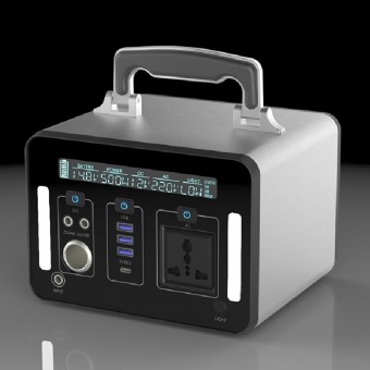 УМБ Портативный источник питания 1000Wh (3.7v 270000 mAH) с розеткой 220V, 4xUSB, 3x12v DC (NPS-SR1000)