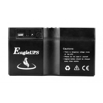 УМБ Портативный источник питания 350VA/200W (3.7v 16200mAH) с розеткой 220В, USB 5V черный (NPS002Pb-BL)