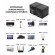 УМБ Портативный источник питания 350VA/200W (3.7v 16200mAH) с розеткой 220В, USB 5V черный (NPS002Pb-BL)