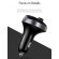 FM-трансмиттер модулятор Usams с Bluetooth, USB flash, 15W 2xUSB Black (US-CC062-BL)