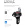 FM-трансмиттер модулятор Usams с Bluetooth, USB flash, 15W 2xUSB Black (US-CC062-BL)