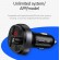 FM-трансмиттер модулятор Usams с Bluetooth, USB flash, 15W 2xUSB Black (US-CC062-BL)