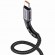 Кабель синхронизации Usams USB Type-C 1.2m 5A нейлоновый черный (US-SJ289-BL)