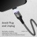 Магнитный кабель синхронизации Usams USB Type-C 1m 3A черный (US-SJ327-BL)