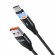 Магнитный кабель синхронизации Topk USB Type-C 1m 3A черный (TK63C-VER2-BL)