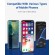 Кабель для зарядки Topk 3в1 MicroUSB, USB Type-C, IPhone 1.2m 2.4A нейлоновый красный (TK20-3-RD)