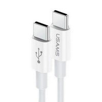 Кабель синхронізації Usams PD USB Type-C Power Delivery 60W 5A 1.2m сірий (US-SJ409-GR)