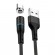 Магнитный кабель синхронизации Usams USB Type-C 1m 3A 360° черный (US-SJ353-BL)