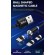 Магнитный кабель для зарядки Topk 3 в 1 360° черный (TK28-3-VER2-BL)