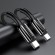 Кабель синхронизации Usams PD USB Type-C Power Delivery 100W 5A 1.2m нейлоновый черный (US-SJ402-BL)