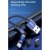 Магнитный кабель для зарядки Topk microUSB 1m 2.4A 540° черный (TK59U-VER2-BL)