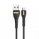 Кабель синхронизации Usams MicroUSB 1m 2.1A нейлоновый черный (US-SJ389-BL)