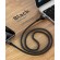 Магнитный кабель для зарядки Usams microUSB 1m 2.4A 360° черный (US-SJ335-BL)