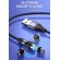 Магнитный кабель синхронизации Topk microUSB 1m 3A 540° нейлоновый черный (TK66U-VER2-BL)