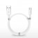 Магнитный кабель зарядки и синхронизации Topk USB Type-C 1m 3A белый (TK07C-VER2-WT)