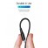 Кабель синхронизации Usams USB Type-C 1m 2A черный (US-SJ267-BL)