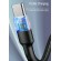 Кабель синхронизации Usams USB Type-C 1m 3A нейлоновый черный (US-SJ313-BL)