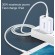 Кабель синхронизации Usams PD USB Type-C для Apple iPhone 30W 2A 1.2m серый (US-SJ407-GR)