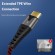 Кабель синхронизации Topk microUSB 1m 2.4A нейлоновый серый (TK83U-VER2-GR)