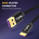 Кабель синхронизации Topk USB Type-C 1m 5A нейлоновый черный (TK11C-VER2-BL)