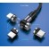 Магнитный кабель для зарядки Topk microUSB 1m 2.4A 540° черный (TK59U-VER2-BL)