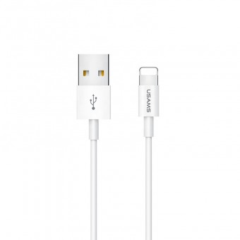 Кабель синхронизации Usams IPhone 1m 2A белый (US-SJ283-WT)