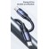 Кабель синхронизации Usams Super Quick Charge USB Type-C Power Delivery 100W 5A 1.2m нейлоновый черный (US-SJ524)
