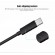 Кабель синхронизации Usams U-Gee Series MicroUSB 1m 2.1A черный (US-SJ039-BL)