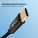 Кабель синхронизации Topk PD USB Type-C Power Delivery 60W 3A 1m нейлоновый черный (TK80C-VER2-BL)