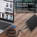 Кабель синхронизации Topk IPhone 1m 2.1A 180° 2в1 нейлоновый черный (TK26i-VER2-BL)