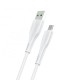 Кабель синхронизации Usams MicroUSB быстрая зарядка для OPPO 1m 4A 7pin белый (US-SJ375-WT)
