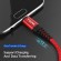 Кабель синхронизации Topk USB Type-C 1m 3A нейлоновый красный (TK42C-VER2-RD)