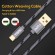 Кабель синхронизации Topk USB Type-C 1m 3A нейлоновый серый (TK09C-VER2-GR)