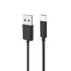Кабель синхронизации Usams U-Gee Series MicroUSB 1m 2.1A черный (US-SJ039-BL)