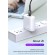 Кабель синхронизации Usams PD USB Type-C Power Delivery 100W 5A 1.2m нейлоновый черный (US-SJ402-BL)