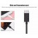 Кабель синхронизации Usams U-Gee Series USB Type-C 1m 2.1A черный (US-SJ042-BL)