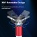 Магнитный кабель для зарядки Topk microUSB 1m 2.4A 360° черный (TK28U-VER2-BL)